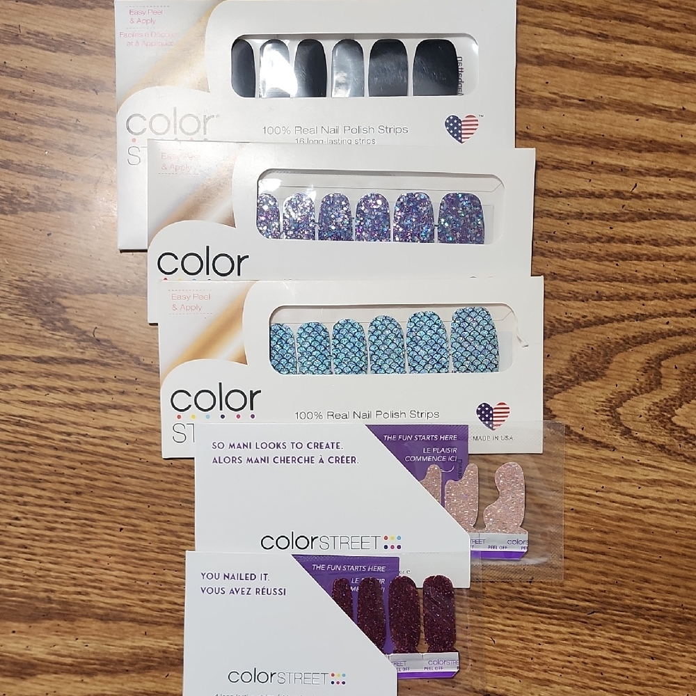 Color Street Glamorous Nail Strip Collection